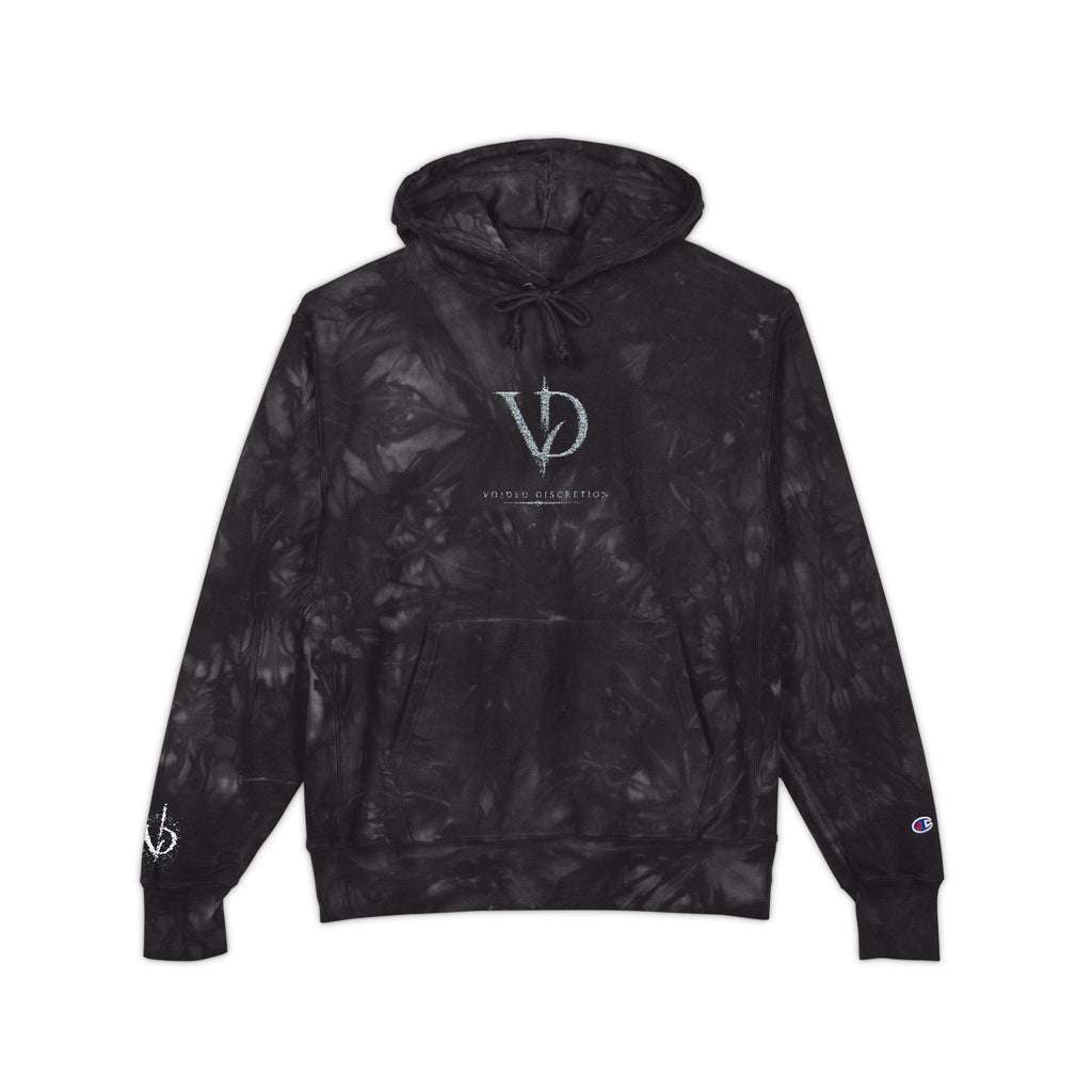 Unisex Champion Tie-Dye Hoodie (Embroidery) VD logo