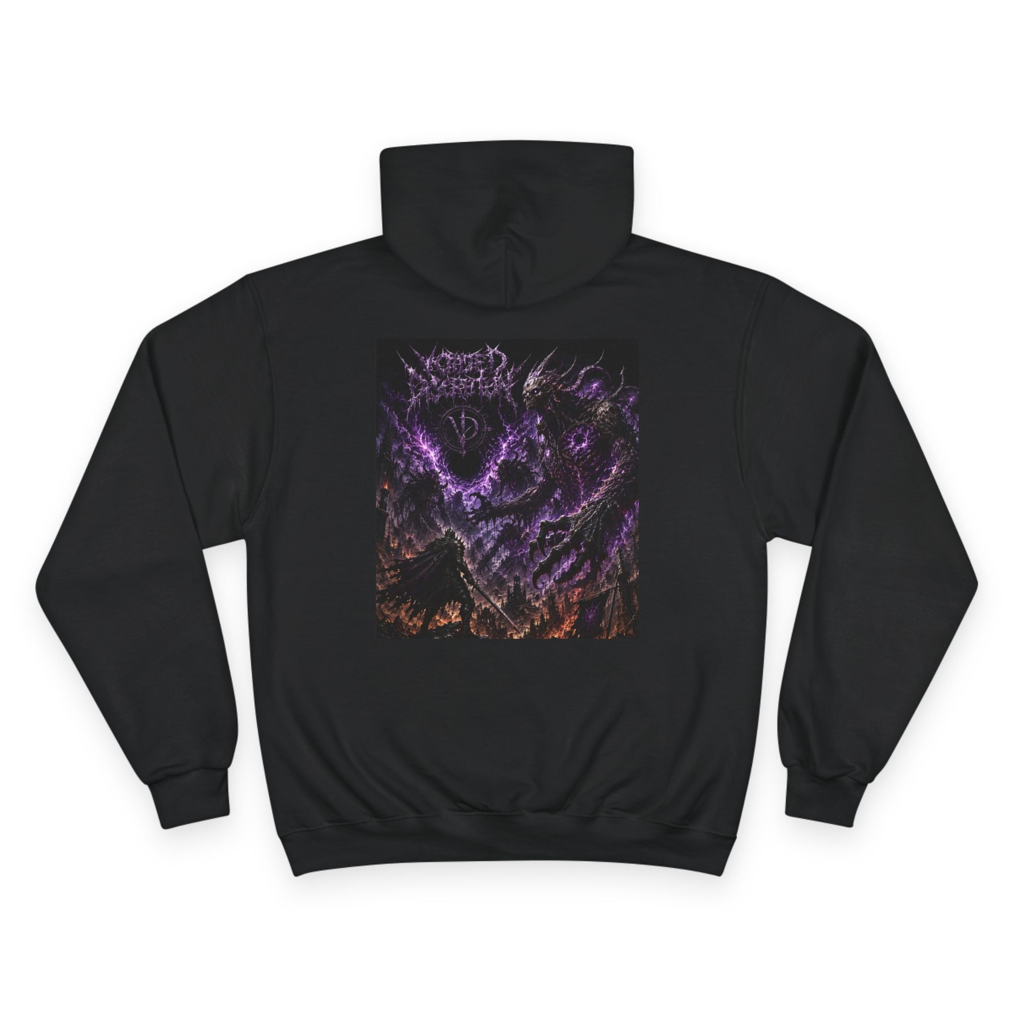 Champion Hoodie VD logo and full art page