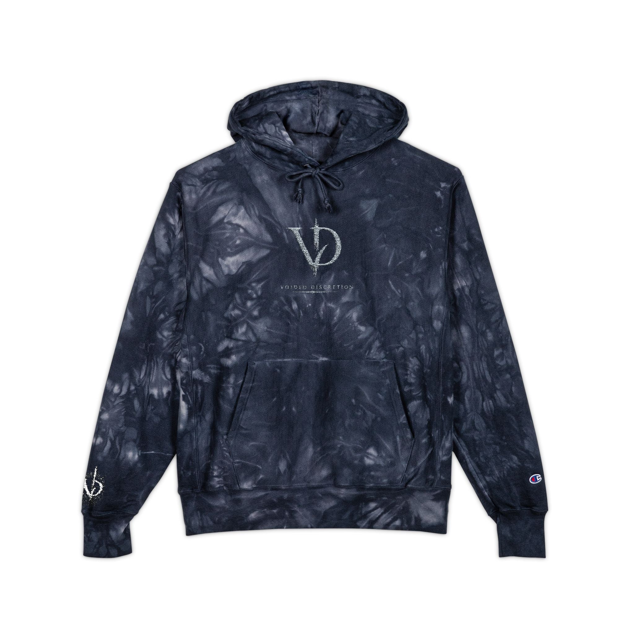 Unisex Champion Tie-Dye Hoodie (Embroidery) VD logo